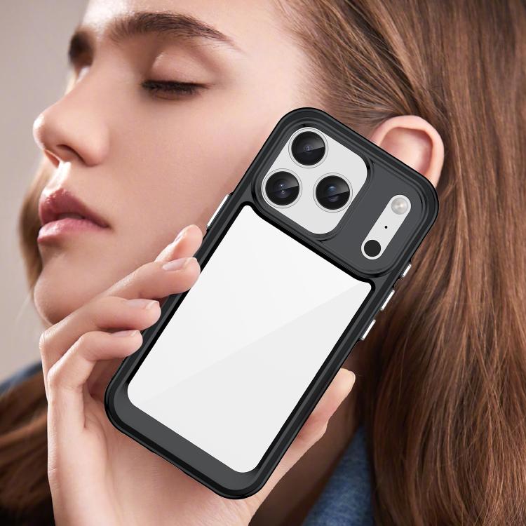Colorful Series Acrylic TPU Phone Case For iPhone 17 Pro 17 Air