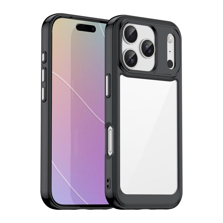 Colorful Series Acrylic + TPU Phone Case, For iPhone 17 Pro Max, For iPhone 17 Pro, For iPhone 17 Air