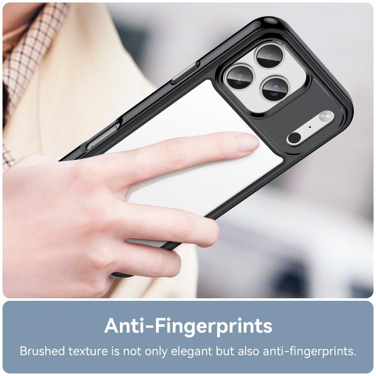 Colorful Series Acrylic + TPU Phone Case, For iPhone 17 Pro Max, For iPhone 17 Pro, For iPhone 17 Air