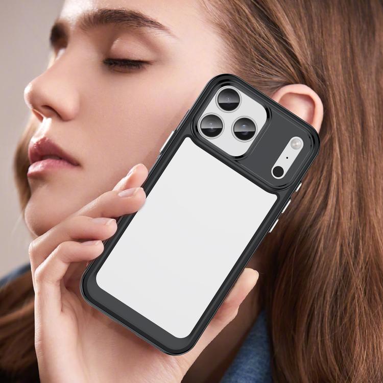 Colorful Series Acrylic + TPU Phone Case, For iPhone 17 Pro Max, For iPhone 17 Pro, For iPhone 17 Air