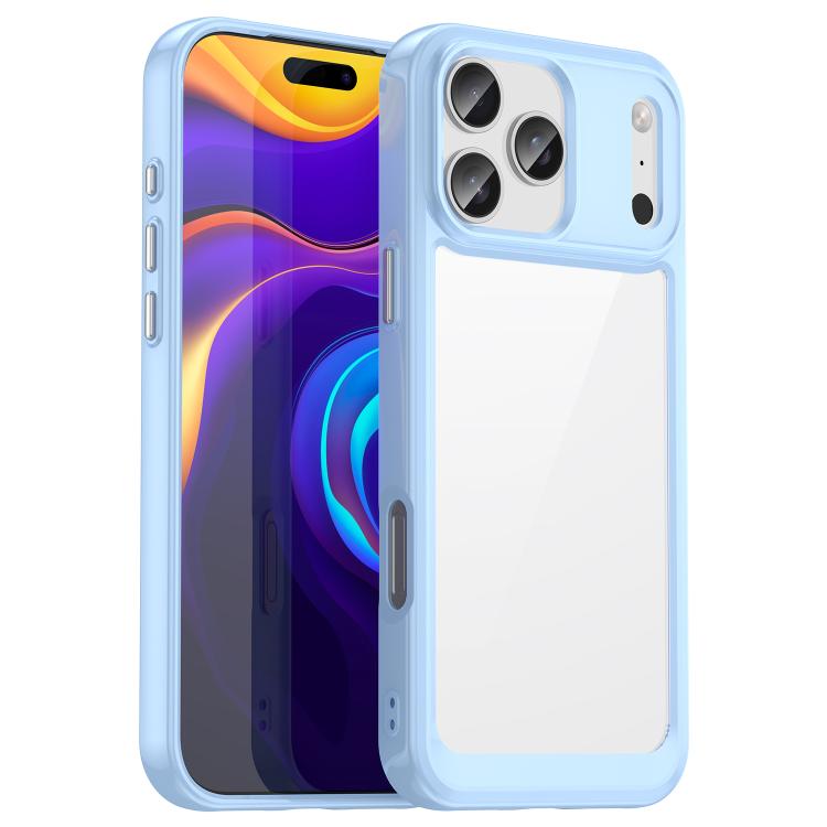 Colorful Series Acrylic + TPU Phone Case, For iPhone 17 Pro Max, For iPhone 17 Pro, For iPhone 17 Air