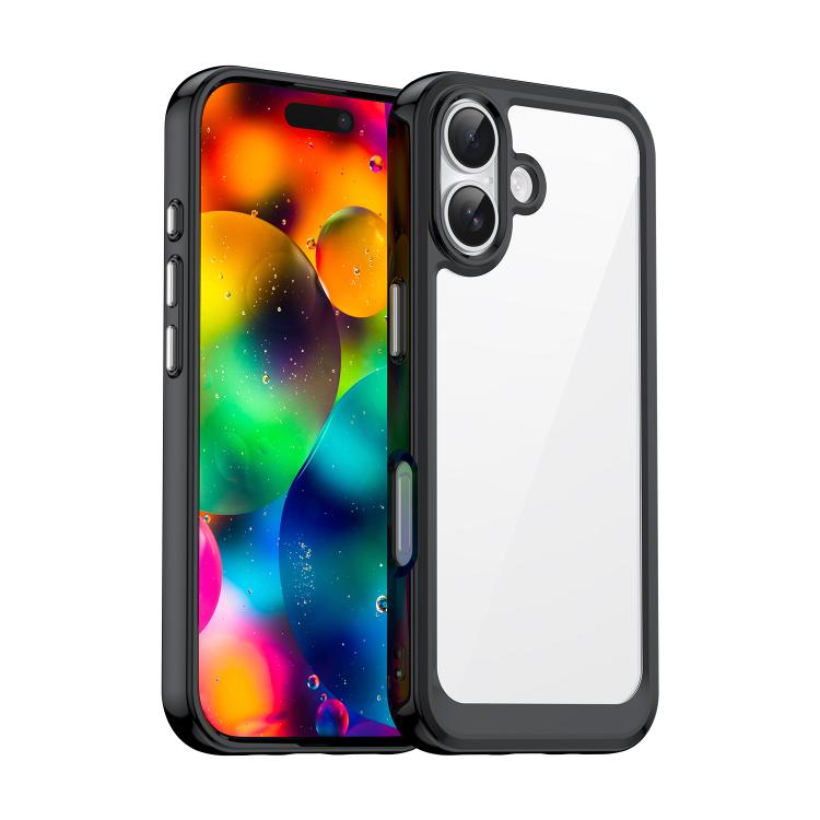 Colorful Series Acrylic + TPU Phone Case, For iPhone 17 Pro Max, For iPhone 17 Pro, For iPhone 17 Air
