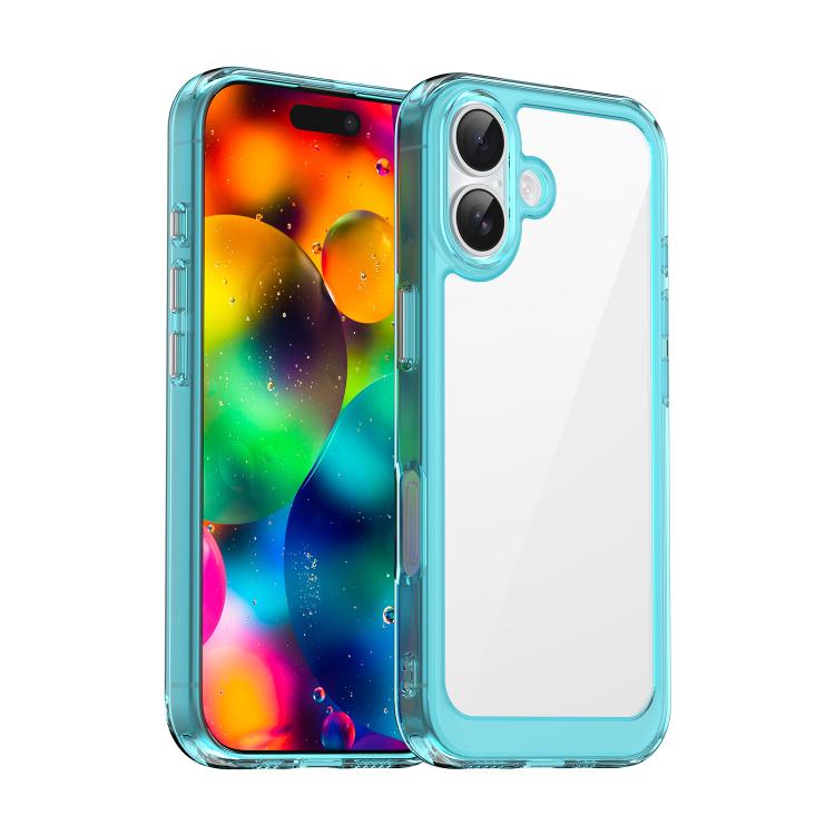 Colorful Series Acrylic + TPU Phone Case, For iPhone 17 Pro Max, For iPhone 17 Pro, For iPhone 17 Air