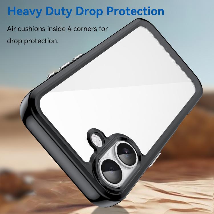 Colorful Series Acrylic + TPU Phone Case, For iPhone 17 Pro Max, For iPhone 17 Pro, For iPhone 17 Air