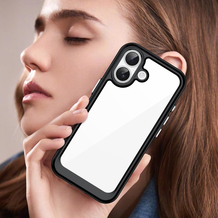 Colorful Series Acrylic + TPU Phone Case, For iPhone 17 Pro Max, For iPhone 17 Pro, For iPhone 17 Air