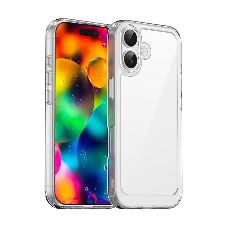 Colorful Series Acrylic + TPU Phone Case, For iPhone 17 Pro Max, For iPhone 17 Pro, For iPhone 17 Air