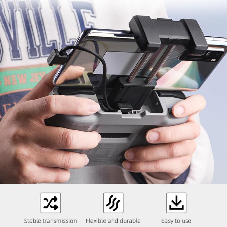 BRDRC Converting Data Cable for DJI Mini 4 Pro / Mavic 3 / Air 2 / Air 2S, 15cm Type-C to Type-C, 15cm Type-C to Android, 15cm Type-C to 8 Pin, 30cm Type-C to Type-C, 30cm Type-C to Android, 30cm Type-C to 8 Pin, 30cm Type-C to Type-C + Holder���������...