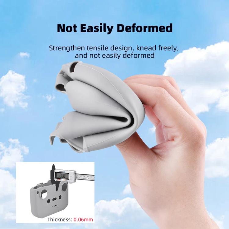 BRDRC Remote Control Shockproof Anti-scratch Silicone Case, For DJI RC-N2 / RC-N1