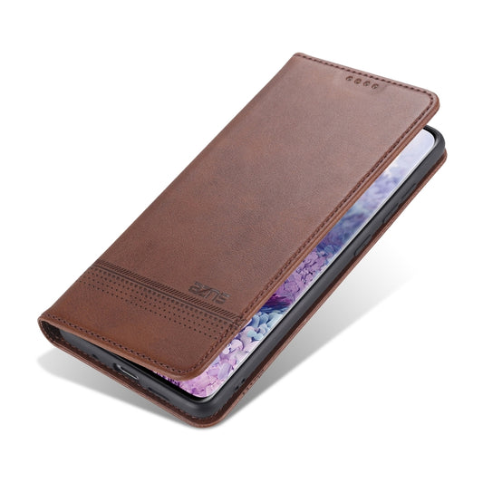 AZNS Galaxy S20+ case with built-in card holder and kickstand functionality