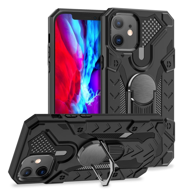 Iron Knight Series 2 in 1 PC + TPU Phone Case with Ring Holder