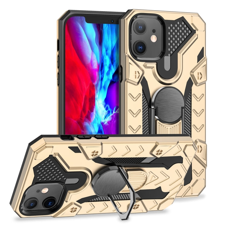 Iron Knight Series 2 in 1 PC + TPU Phone Case with Ring Holder