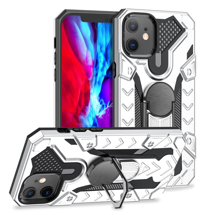 Iron Knight Series 2 in 1 PC + TPU Phone Case with Ring Holder
