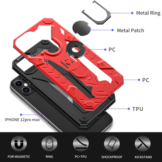 Ring holder detail on Iron Knight iPhone 12 Pro Max phone case