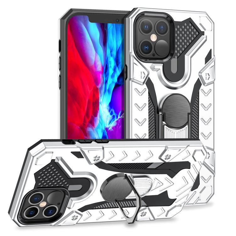 Iron Knight Series 2 in 1 PC + TPU Phone Case with Ring Holder