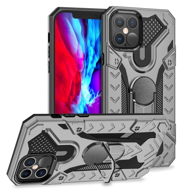 Iron Knight Series 2 in 1 PC + TPU Phone Case with Ring Holder