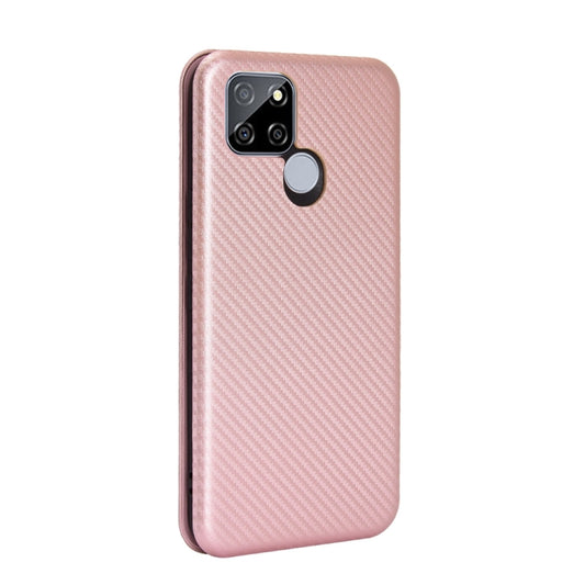 Magnetic closure detail on carbon texture phone case