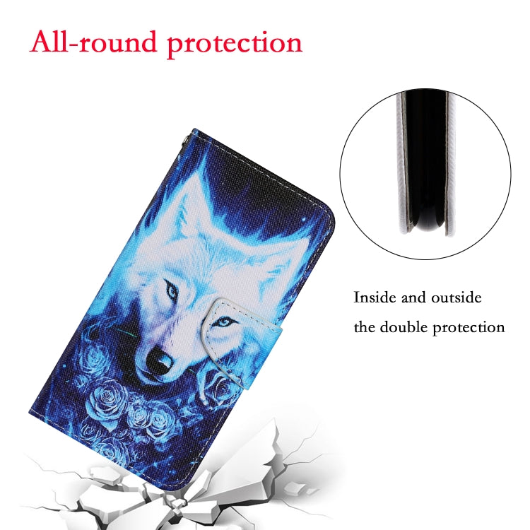 Coloured Drawing Pattern Horizontal Flip PU Leather Case with Holder & Card Slots & Wallet & Lanyard, For Samsung Galaxy A51