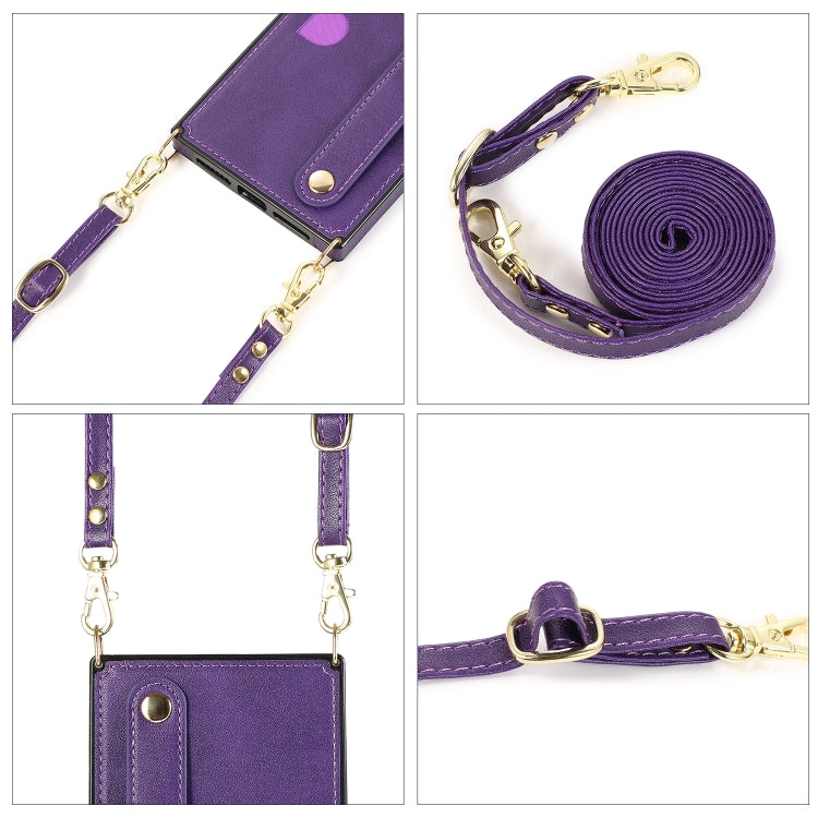 Wrist Strap PU+TPU Shockproof Protective Case with Crossbody Lanyard & Holder & Card Slot, For Samsung Galaxy S9, For Samsung Galaxy S9 Plus, For Samsung Galaxy S10, For Samsung Galaxy S10e