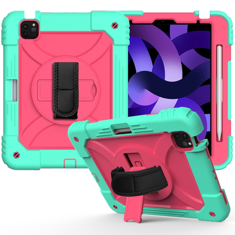 Shockproof PC + Silicone Combination Case with Holder & Hand Strap & Shoulder Strap