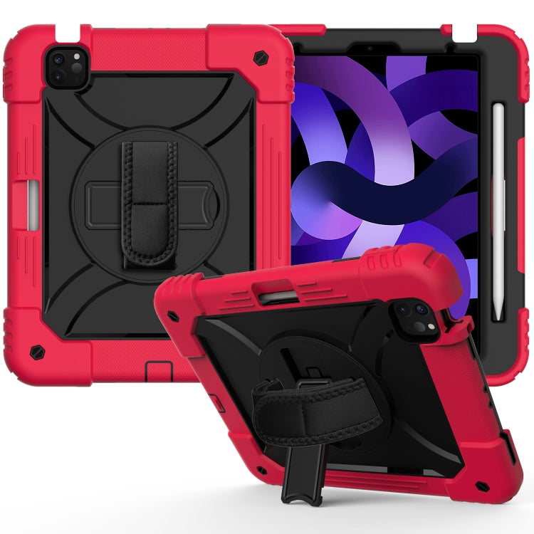 Shockproof PC + Silicone Combination Case with Holder & Hand Strap & Shoulder Strap