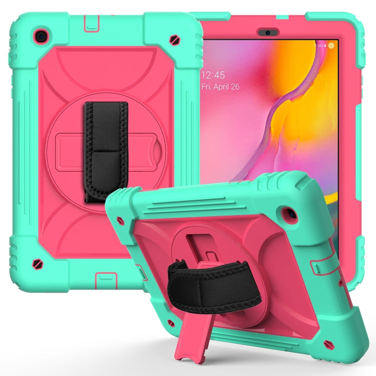 Shockproof PC + Silicone Combination Case with Holder & Hand Strap & Shoulder Strap