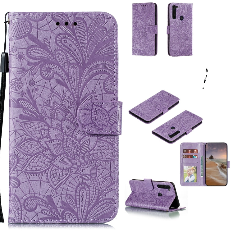 Lace Flower Horizontal Flip Leather Case with Holder & Card Slots & Wallet & Photo Frame, For Samsung Galaxy M31s, For Xiaomi Mi Note 10 Lite, For Motorola Moto G Stylus