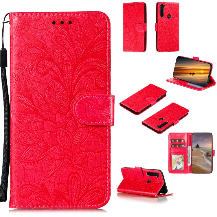 Lace Flower Horizontal Flip Leather Case with Holder & Card Slots & Wallet & Photo Frame, For Samsung Galaxy M31s, For Xiaomi Mi Note 10 Lite, For Motorola Moto G Stylus