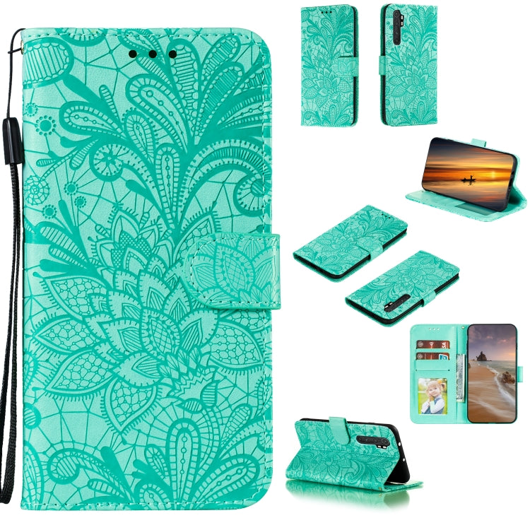 Lace Flower Horizontal Flip Leather Case with Holder & Card Slots & Wallet & Photo Frame, For Samsung Galaxy M31s, For Xiaomi Mi Note 10 Lite, For Motorola Moto G Stylus
