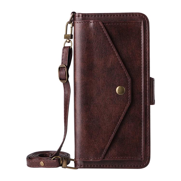 Multi-card Slots Crossbody Cowhide Leather Phone Case, For iPhone 17 Pro Max, For iPhone 17 Pro, For iPhone 17, For iPhone 17 Air