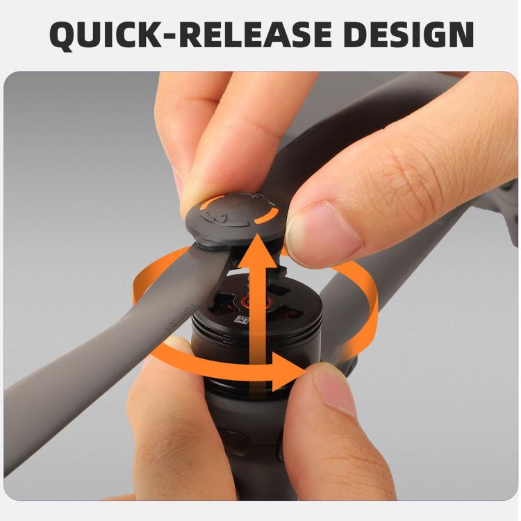 For DJI Mavic 4 Pro Sunnylife 1158F Quick-Release Propellers Blades, One Pair, Two Pairs