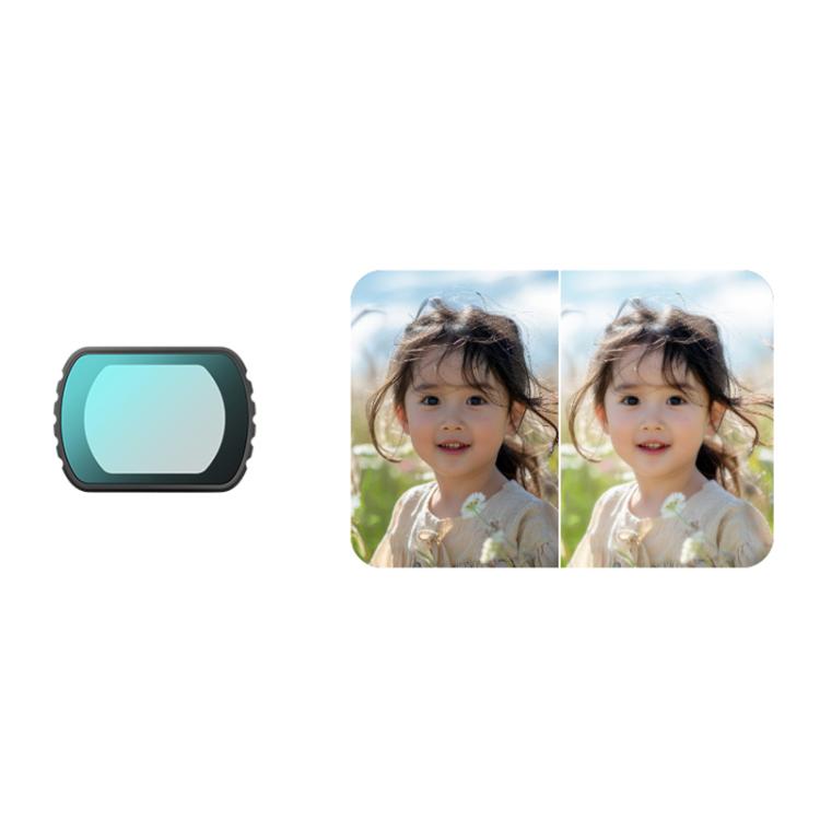 For DJI Osmo Pocket 3 Camera Lens Filter, 0.72X Wide Lens, Black Mist 1/4, ND8, NIGHT, UV, Adjustable CPL, VND1-5, VND6-10, Adjustable STAR