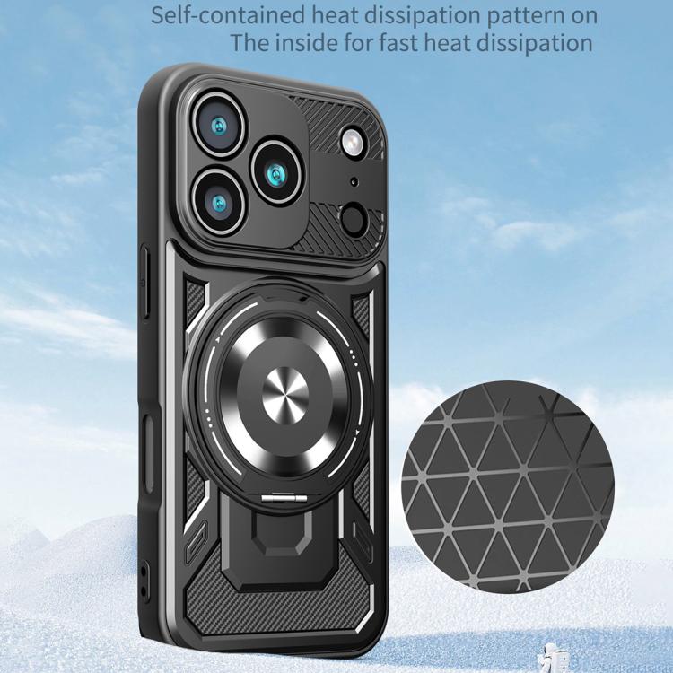 Armor Rotating Holder MagSafe Phone Case, For iPhone 17 Pro Max, For iPhone 17 Pro, For iPhone 17, For iPhone 17 Air