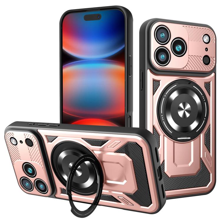 Armor Rotating Holder MagSafe Phone Case, For iPhone 17 Pro Max, For iPhone 17 Pro, For iPhone 17, For iPhone 17 Air