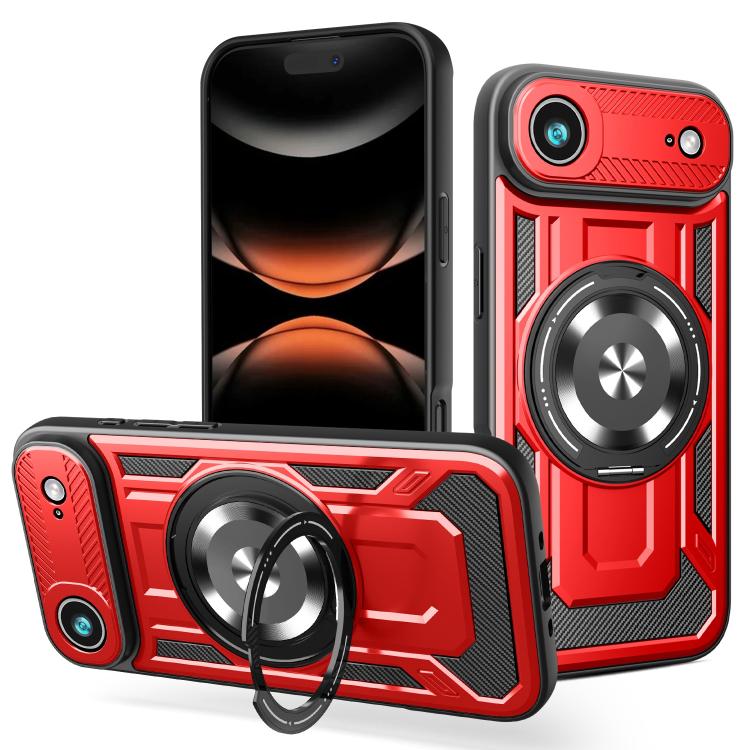 Armor Rotating Holder MagSafe Phone Case, For iPhone 17 Pro Max, For iPhone 17 Pro, For iPhone 17, For iPhone 17 Air