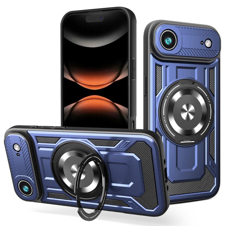 Armor Rotating Holder MagSafe Phone Case, For iPhone 17 Pro Max, For iPhone 17 Pro, For iPhone 17, For iPhone 17 Air