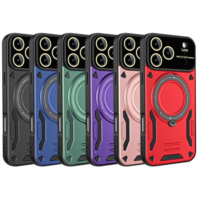 Large Window MagSafe Holder Phone Case, For iPhone 17 Pro Max, For iPhone 17 Pro, For iPhone 17, For iPhone 17 Air