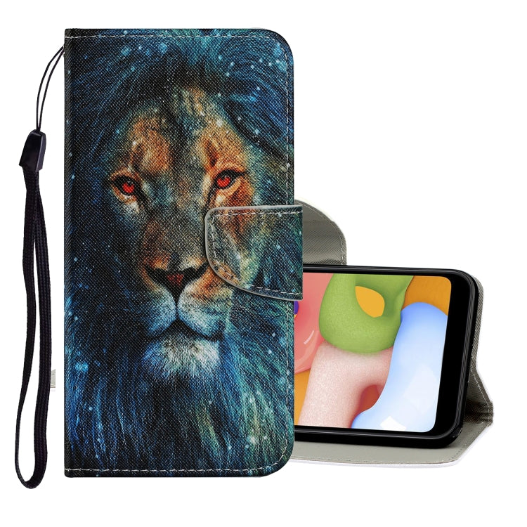 Coloured Drawing Pattern Horizontal Flip PU Leather Case with Holder & Card Slots & Wallet & Lanyard, For Samsung Galaxy A10 / M10