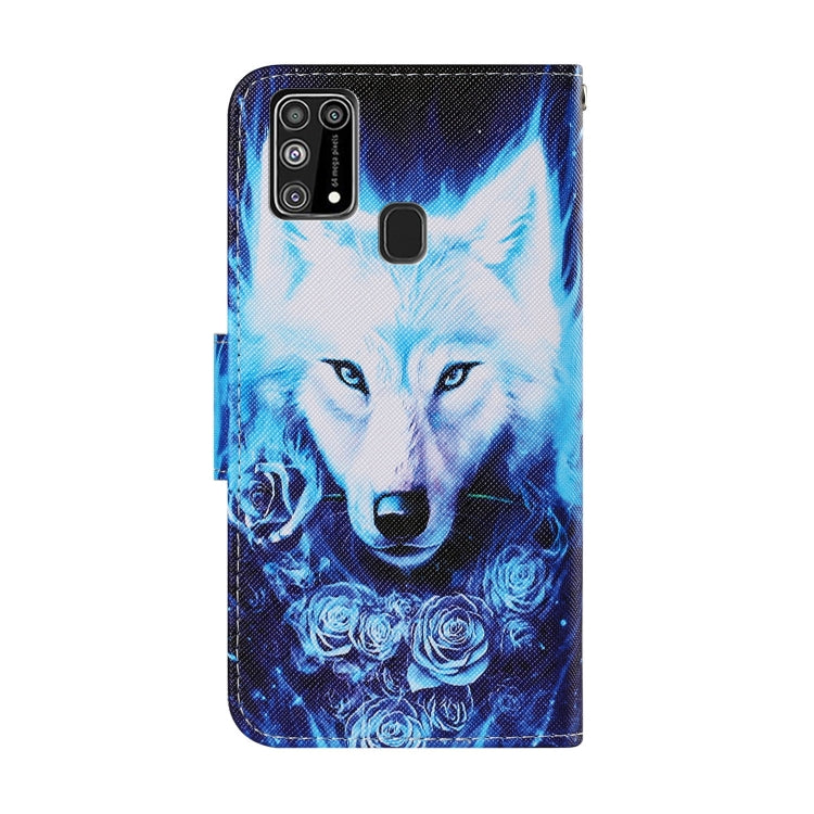 Coloured Drawing Pattern Horizontal Flip PU Leather Case with Holder & Card Slots & Wallet & Lanyard, For Samsung Galaxy M31 / M31s