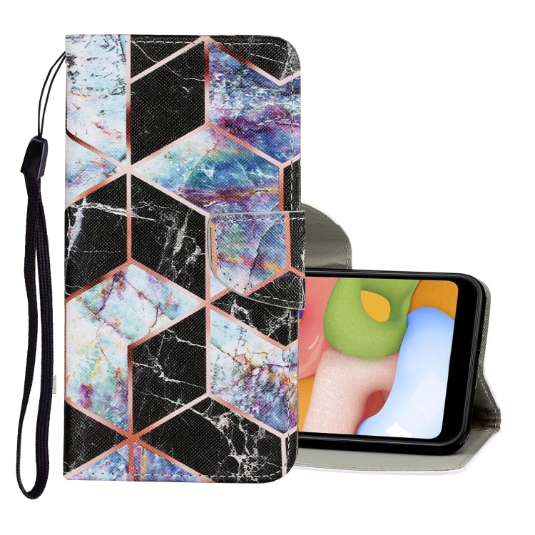 Coloured Drawing Pattern Horizontal Flip PU Leather Case with Holder & Card Slots & Wallet & Lanyard, For Samsung Galaxy M31 / M31s