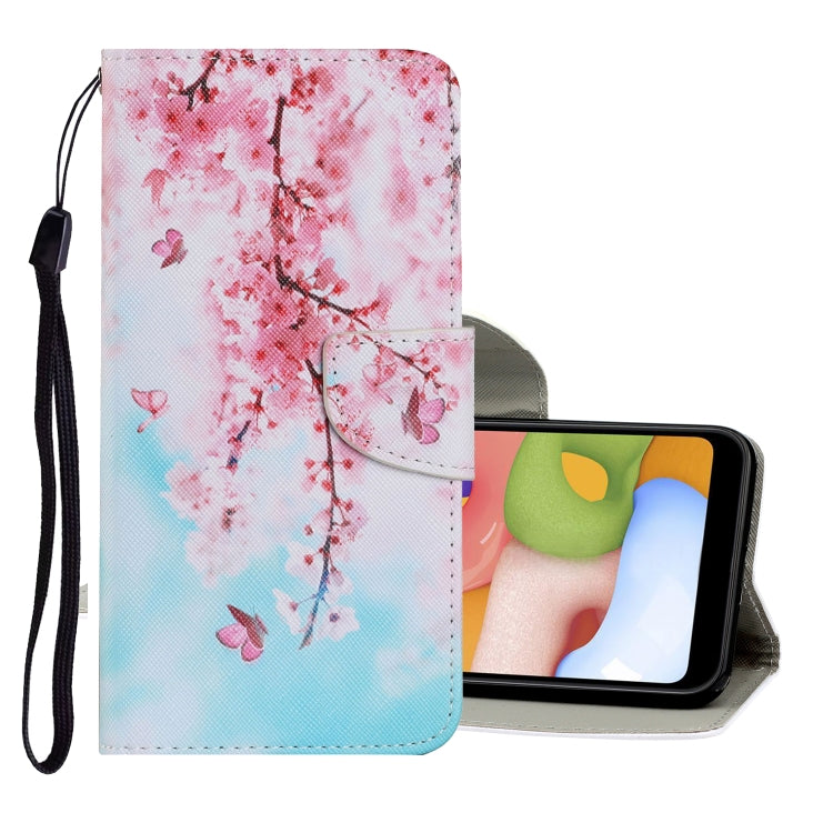Coloured Drawing Pattern Horizontal Flip PU Leather Case with Holder & Card Slots & Wallet & Lanyard, For Samsung Galaxy S10e