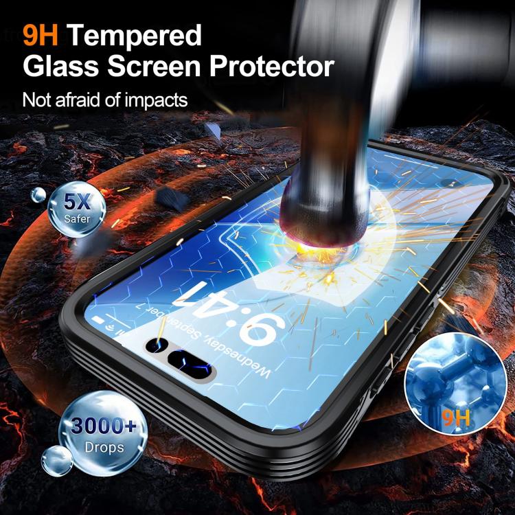 Life Waterproof MagSafe Magnetic Rugged Phone Case, For iPhone 17 Pro Max, For iPhone 17 Pro