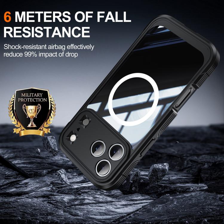 Life Waterproof MagSafe Magnetic Rugged Phone Case, For iPhone 17 Pro Max, For iPhone 17 Pro