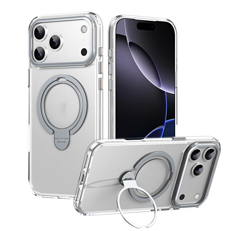 Double Ring MagSafe Magnetic Holder Phone Case, For iPhone 17 Pro Max, For iPhone 17 Pro, For iPhone 17, For iPhone 17 Air