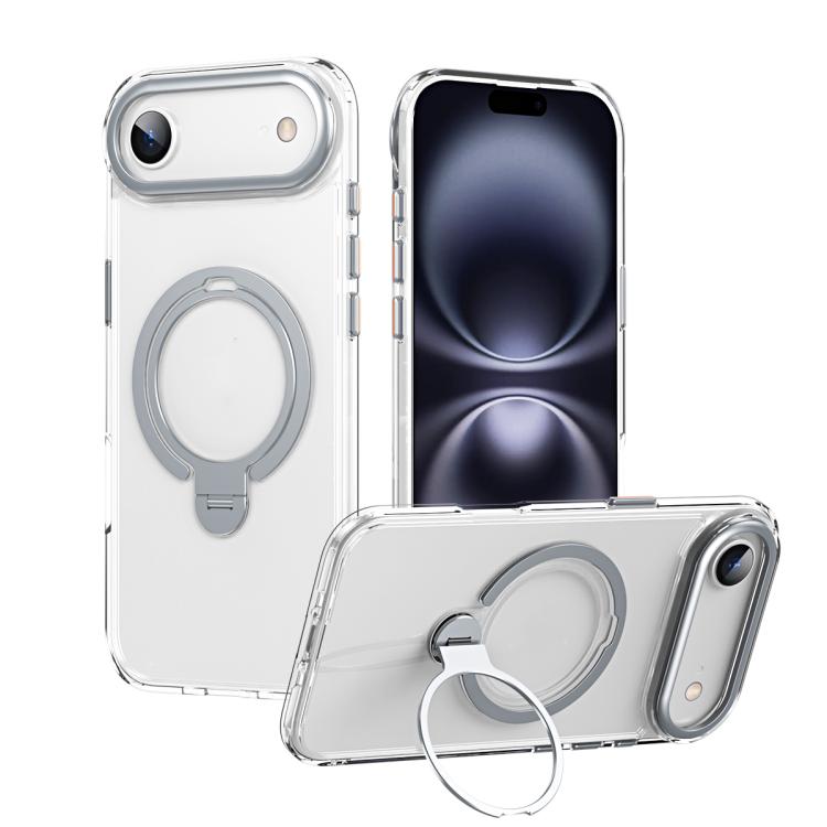 Double Ring MagSafe Magnetic Holder Phone Case, For iPhone 17 Pro Max, For iPhone 17 Pro, For iPhone 17, For iPhone 17 Air