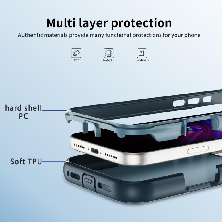 Defend Rugged Gear Holder MagSafe Phone Case, For iPhone 17 Pro Max, For iPhone 17 Pro, For iPhone 17, For iPhone 16 Pro Max