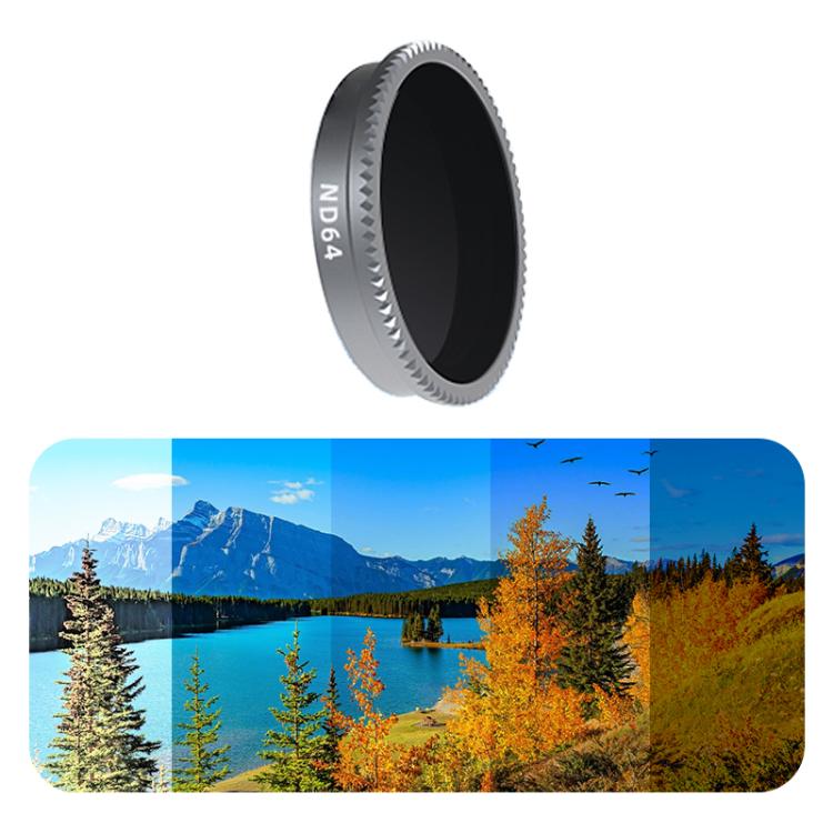 For Insta360 GO 3 Camera Lens Filter, CPL, ND8, ND16, ND32, ND64, 4 in 1 ND8-64