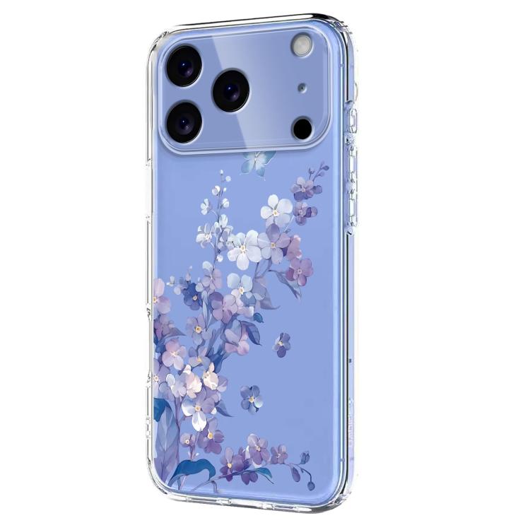 Flower Pattern Painted TPU Phone Case, For iPhone 17 Pro Max, For iPhone 17 Pro, For iPhone 17, For iPhone 17 Air