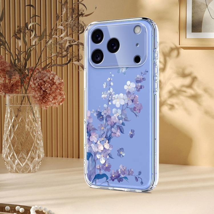 Flower Pattern Painted TPU Phone Case, For iPhone 17 Pro Max, For iPhone 17 Pro, For iPhone 17, For iPhone 17 Air