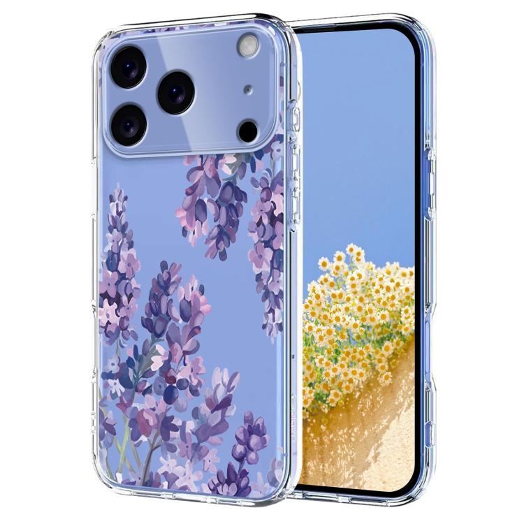 Flower Pattern Painted TPU Phone Case, For iPhone 17 Pro Max, For iPhone 17 Pro, For iPhone 17, For iPhone 17 Air