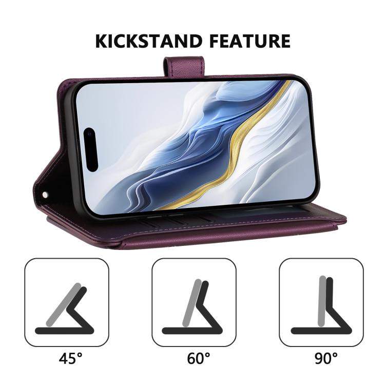 Butterfly Love Flower Multi-card Zipper Wallet Leather Phone Case, For iPhone 17 Air, For iPhone 16e, For iPhone 16 Pro Max